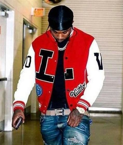 pop smoke louis vuitton jacket